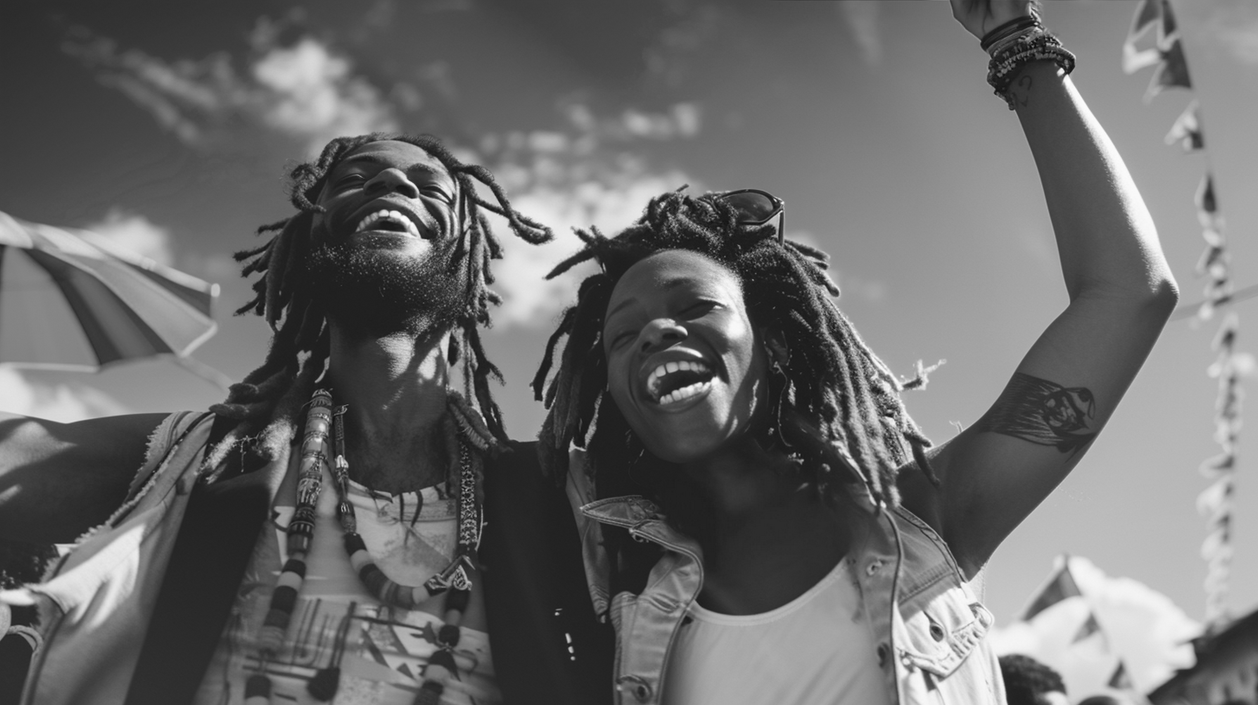 Individual with dreads